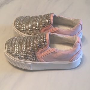 Stuart Weitzman Vance Glitz Toddler Shoe